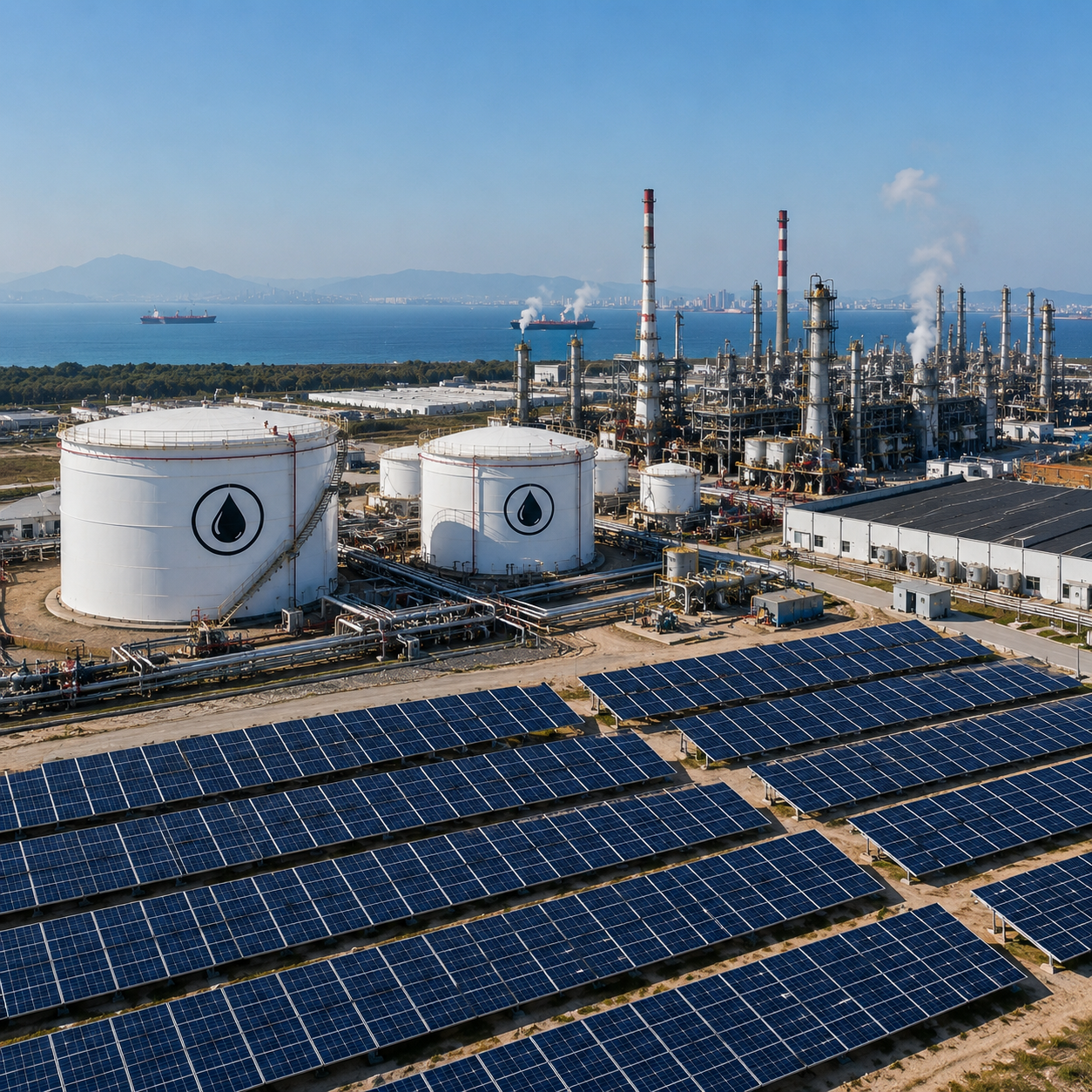 Energy sector imagery